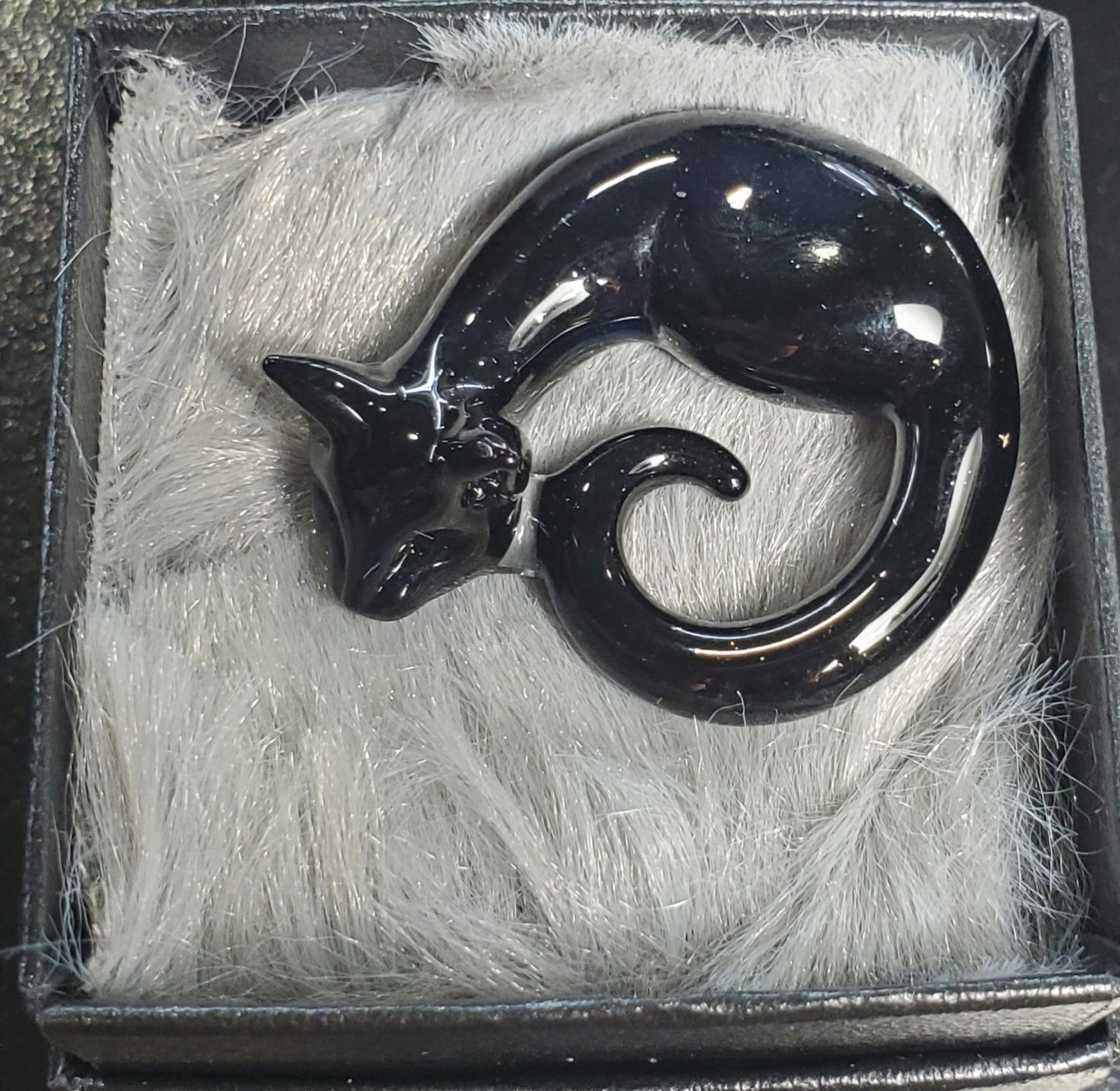 Spiller Woods Sleeping Kitty Pendant Galaxy Mini