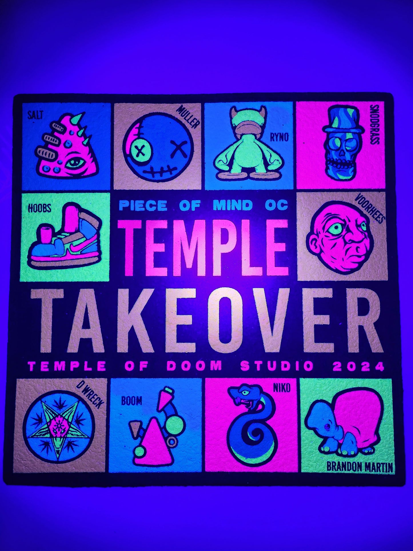 Temple Takeover 2024 Moodmat