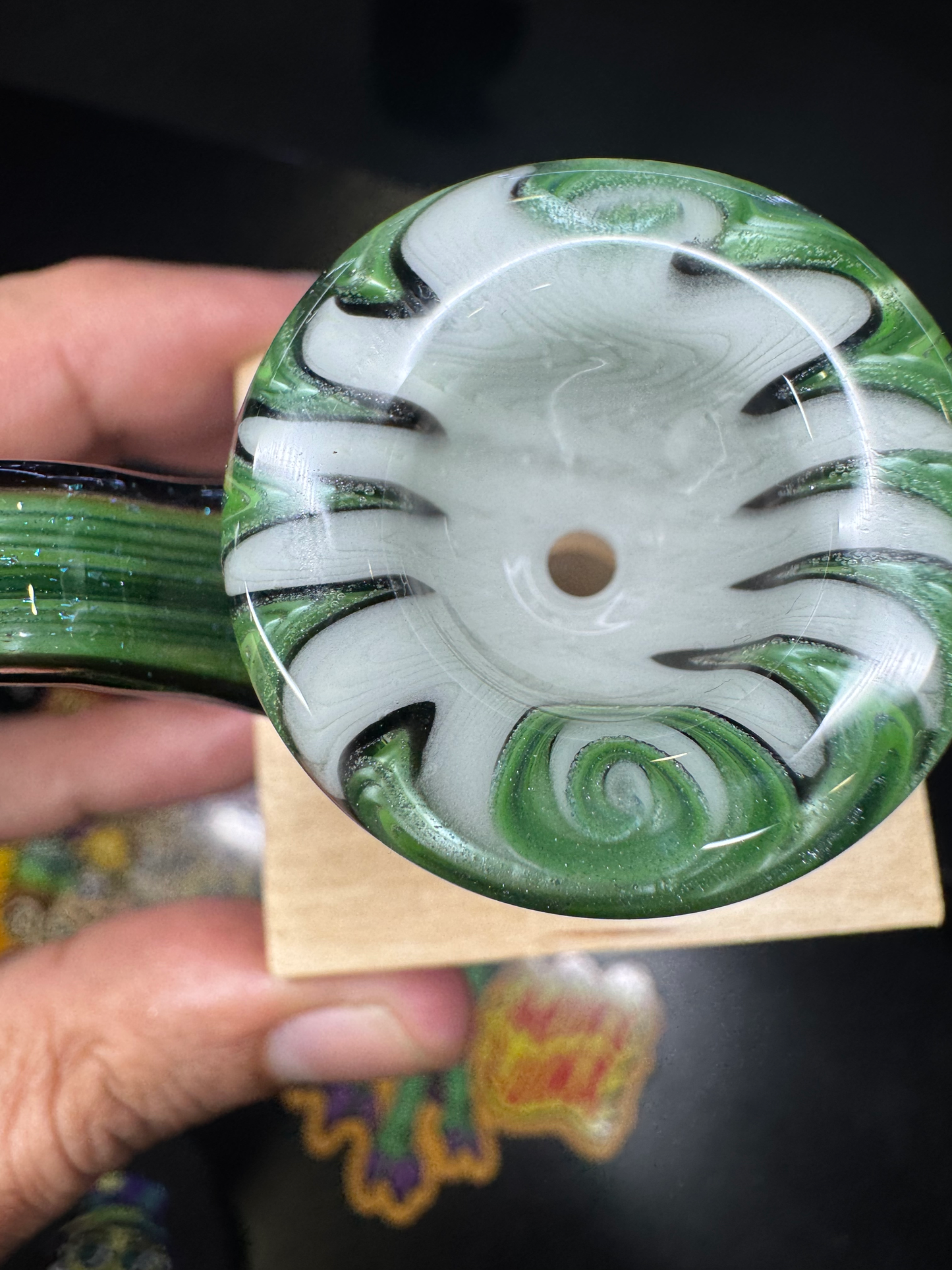 Dale Sommers 14mm - 1 Hole Green UV slide show