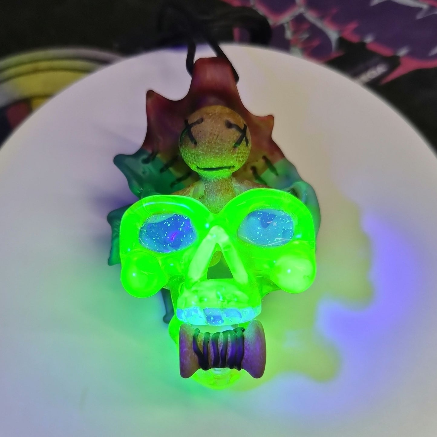 Hoobs x Muller UV Skull Pendant