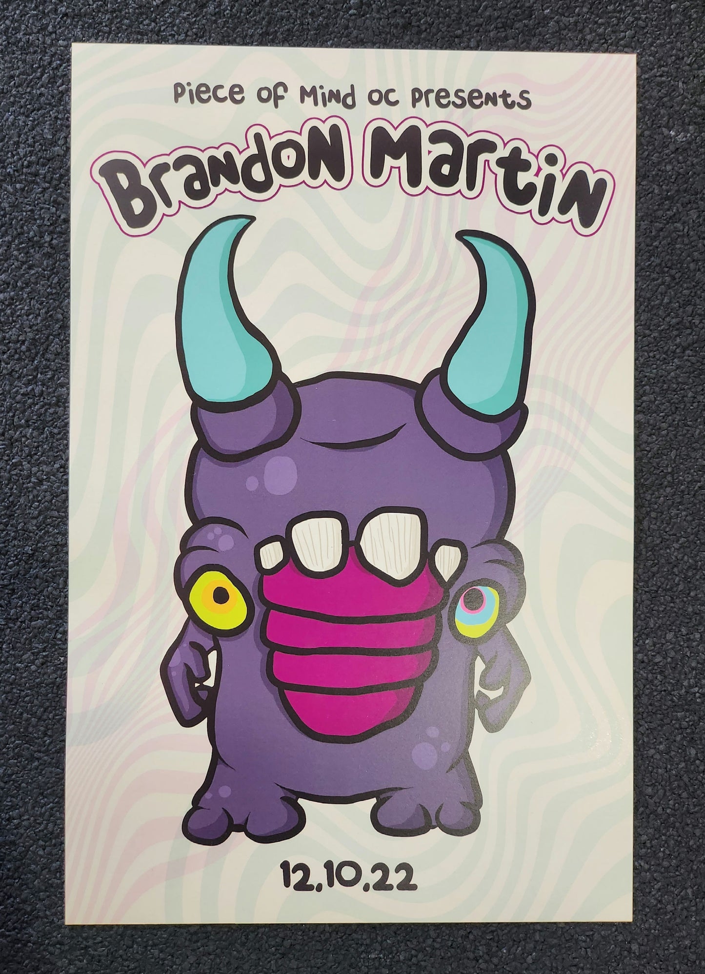 Brandon Martin x Piece of Mind OC Posters 2022