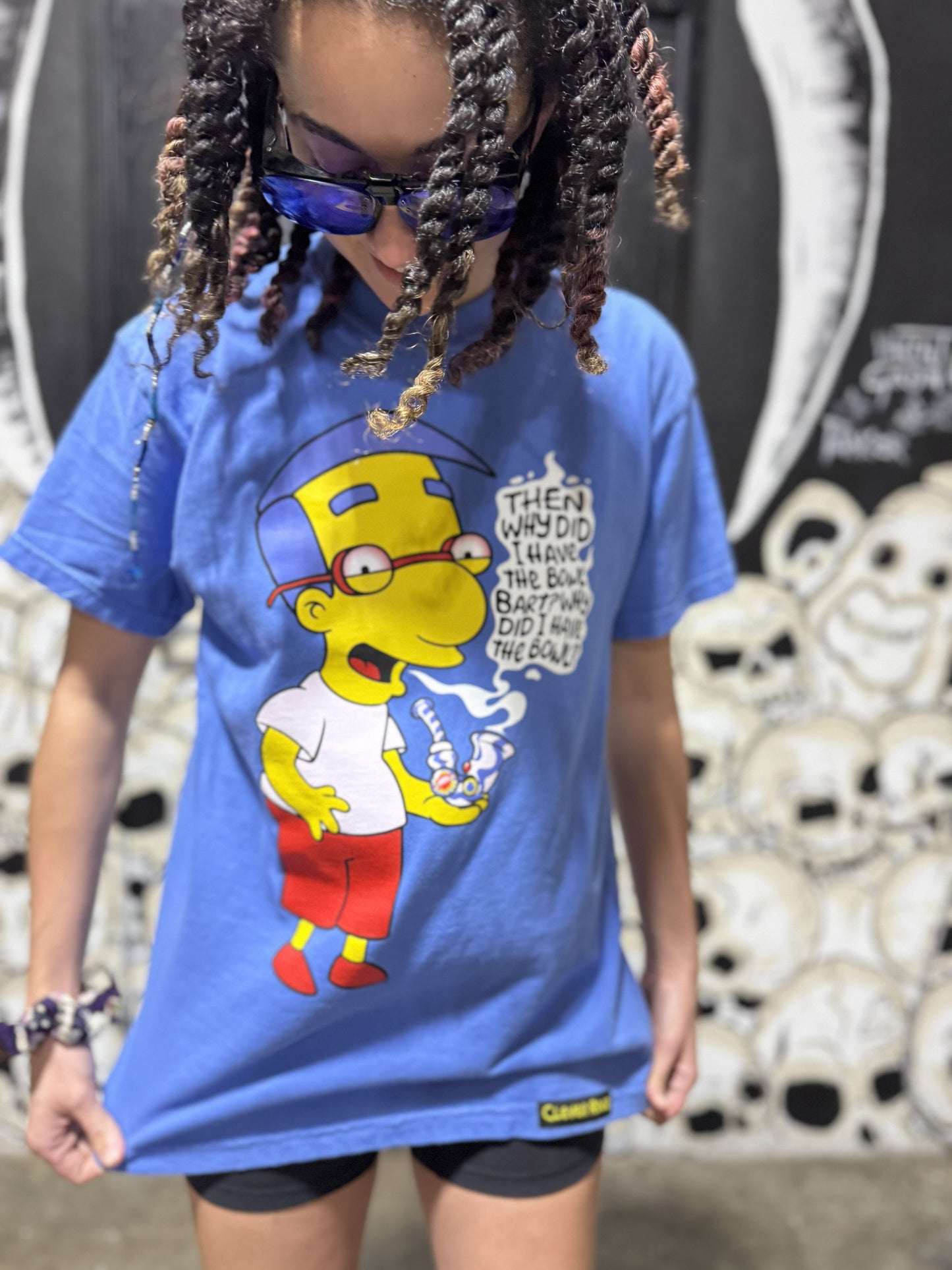 Milhouse “ Why Did I have the bowl Bart? “
