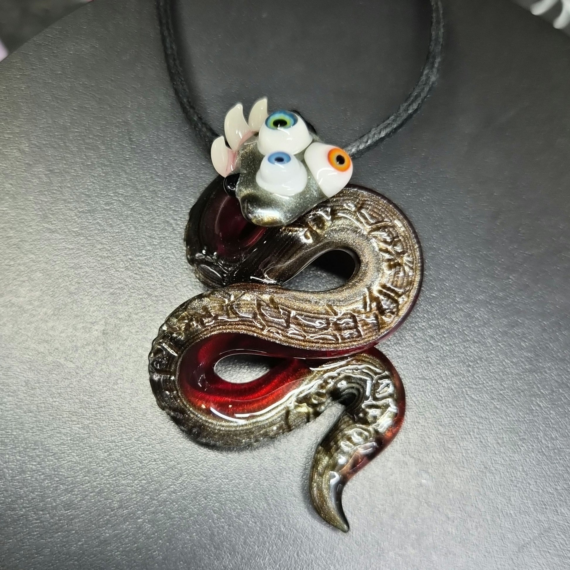 Niko Cray x Salt Snake Pendant Electrum