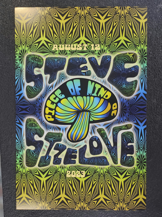 Steve Sizelove x Piece of Mind OC 2023 Show Poster