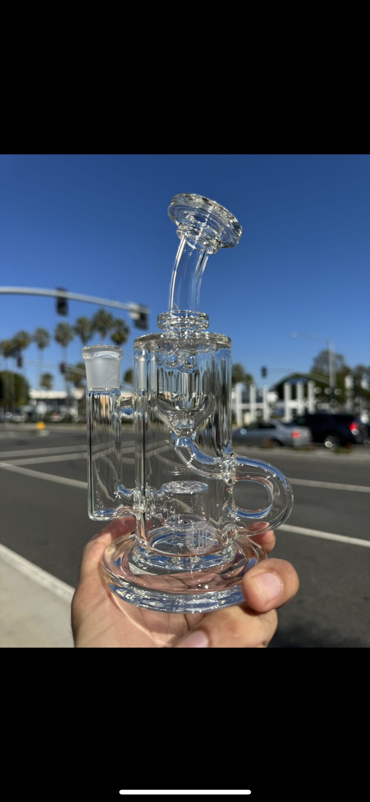 Fatboy Glass Clear Seed of Life Perc Klien