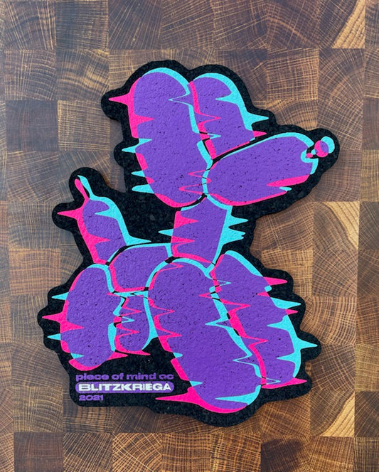 Blitzkrieger x Piece of Mind OC Moodmat UV Reactive