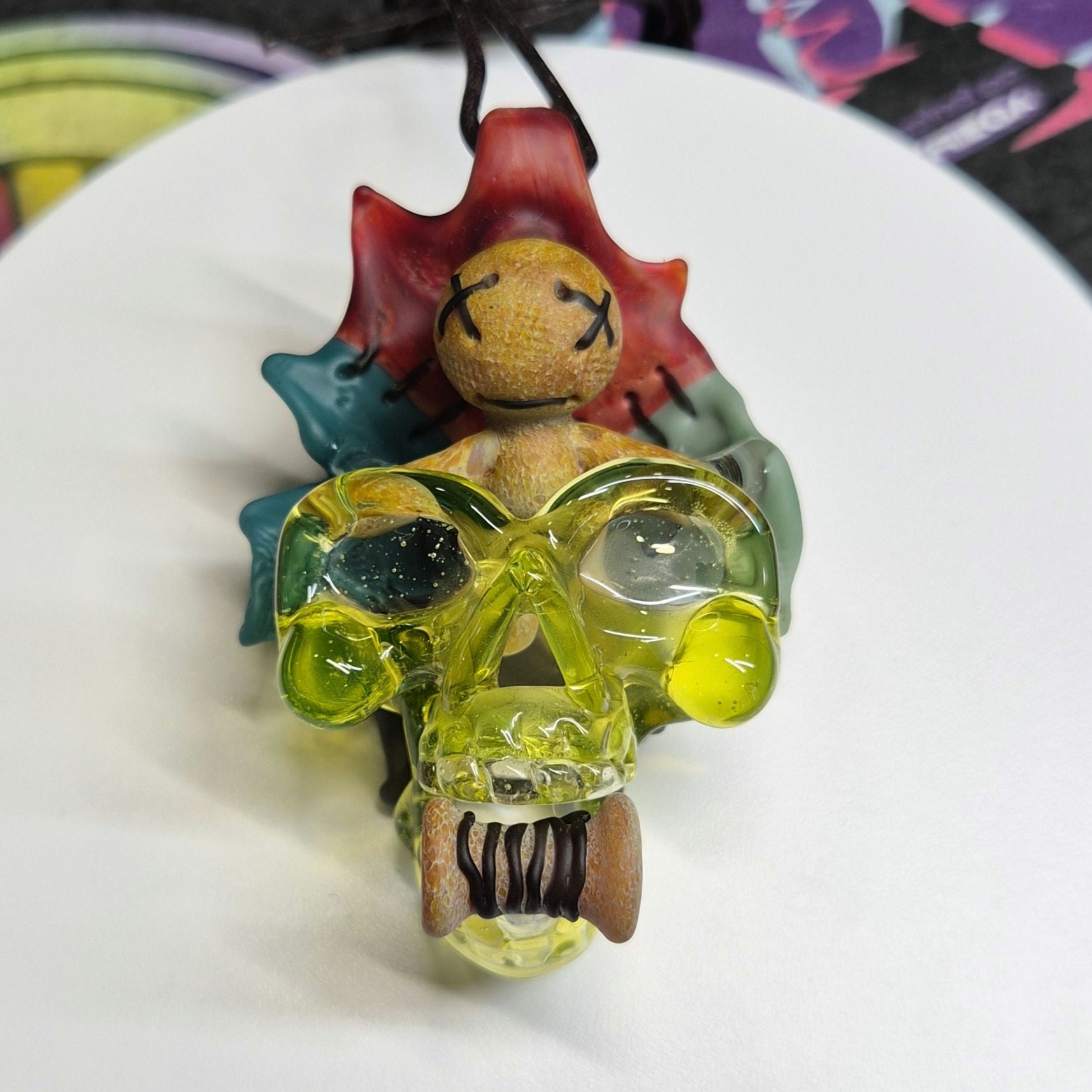 Hoobs x Muller UV Skull Pendant