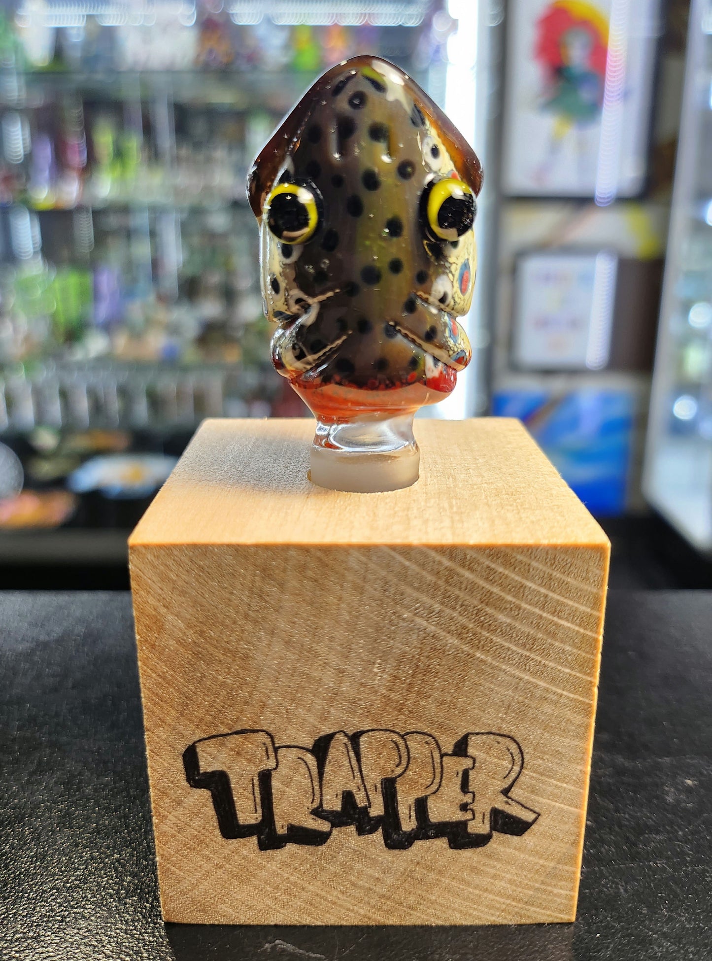 Trapper Studio Double faced Brown Trout  14mm Roozie's Slide Show 2022
