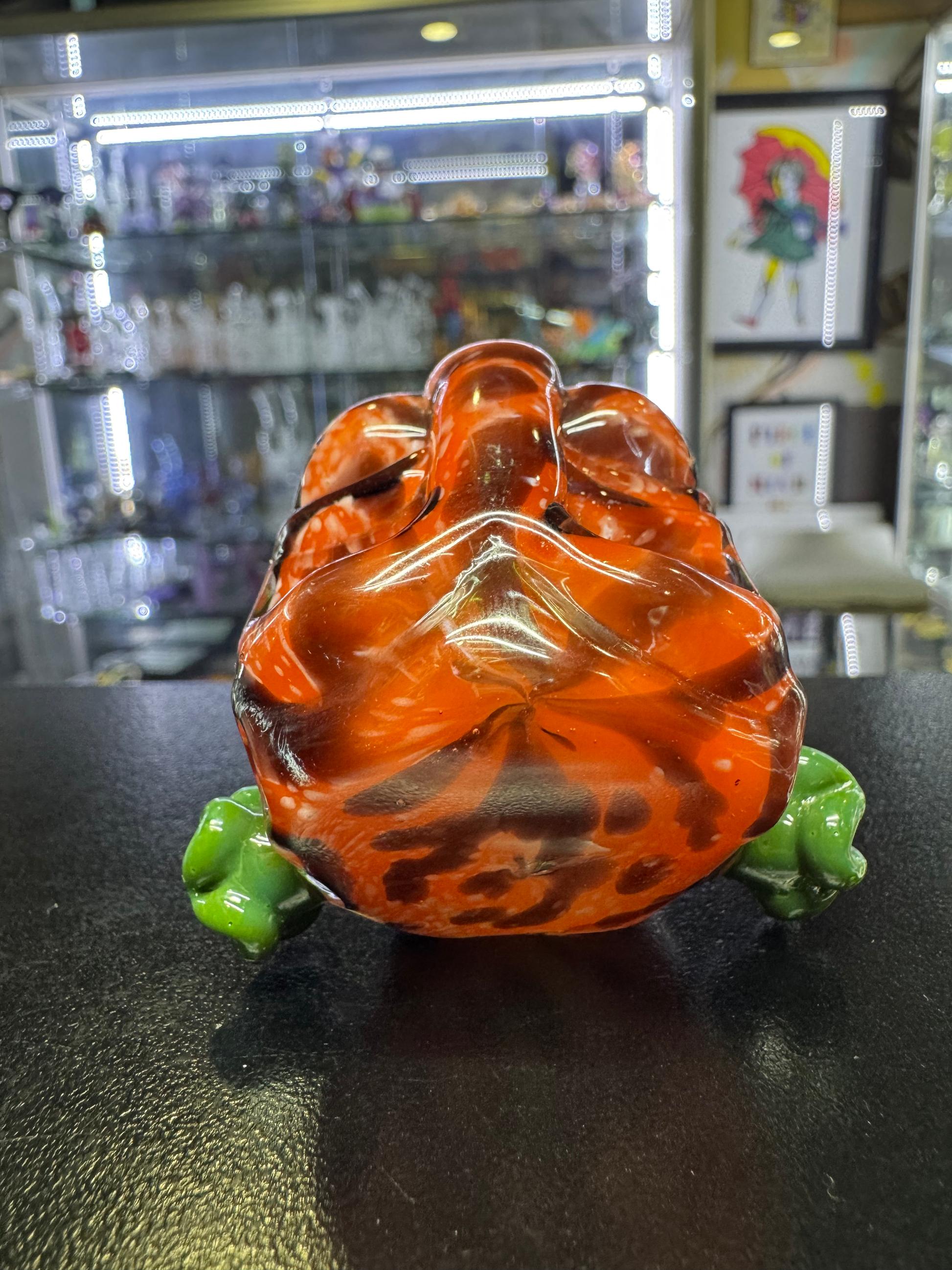 Pinky jaguar aztec head pendy