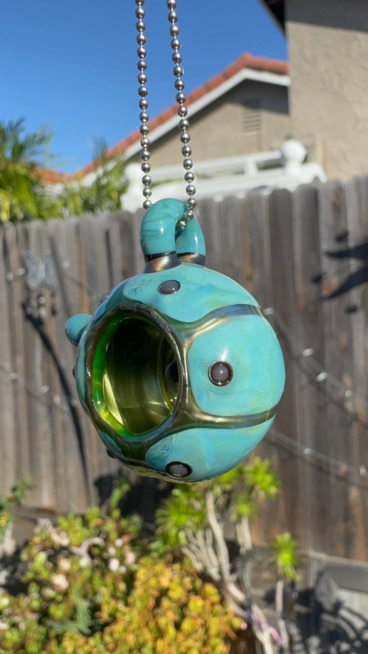 Aquariust UV Cyborg Chappy Pendy Azul