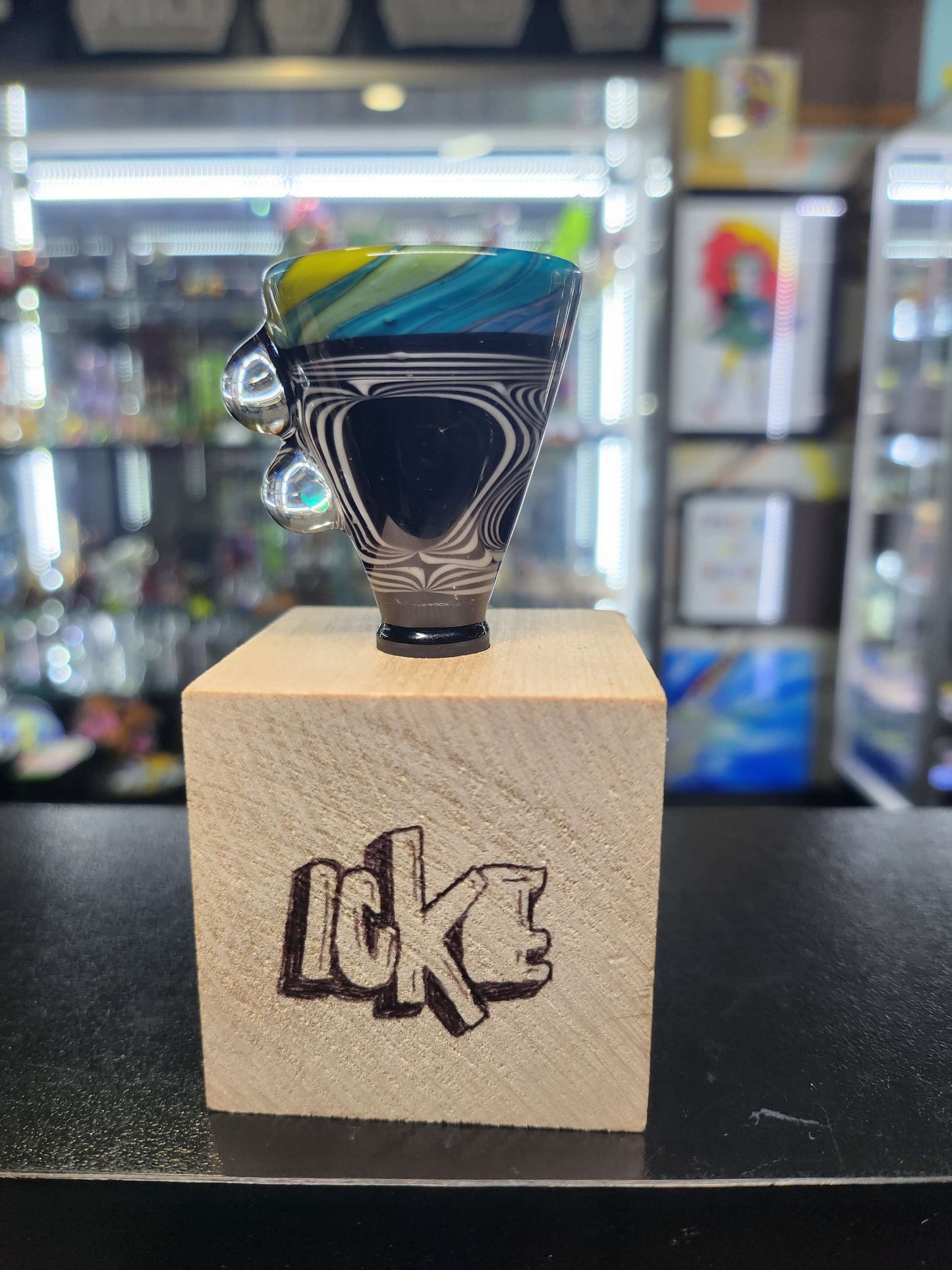 Icke 14mm Slide Black Joint Roozie's Slide Show