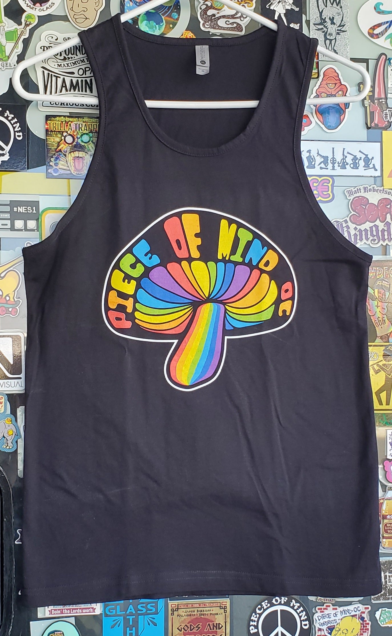 Rainbow Mushroom Tank Top