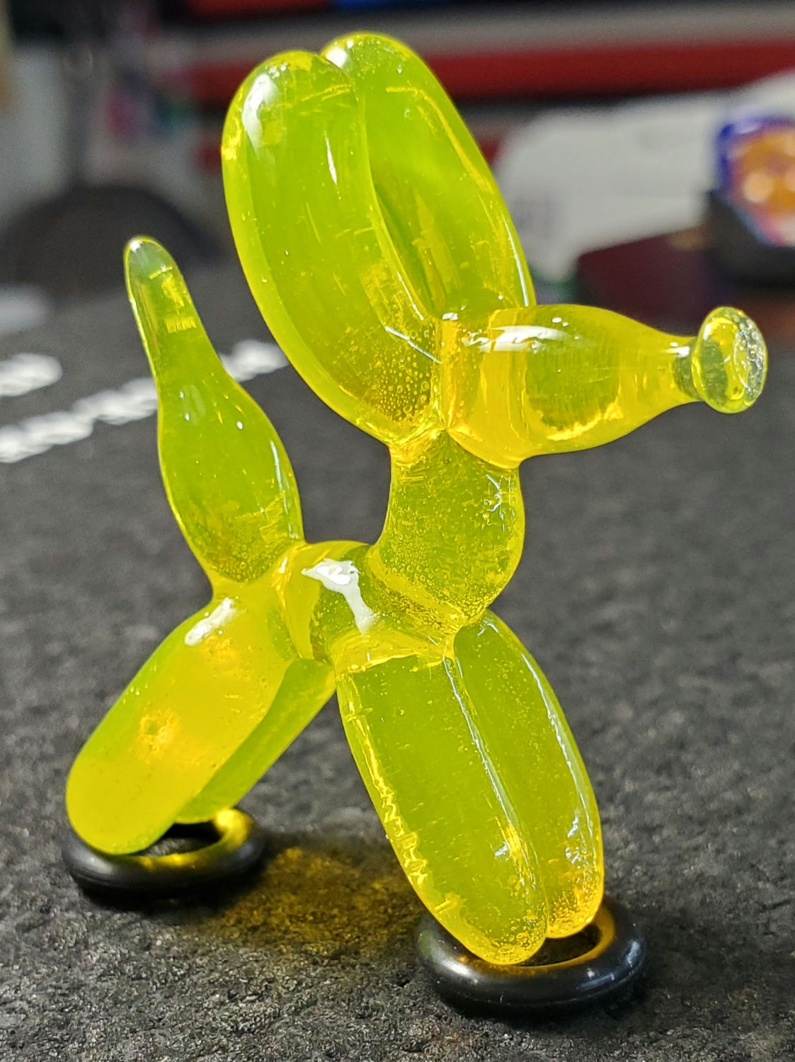 Blitzkriega Balloon Dog Pendant Lemon Drop