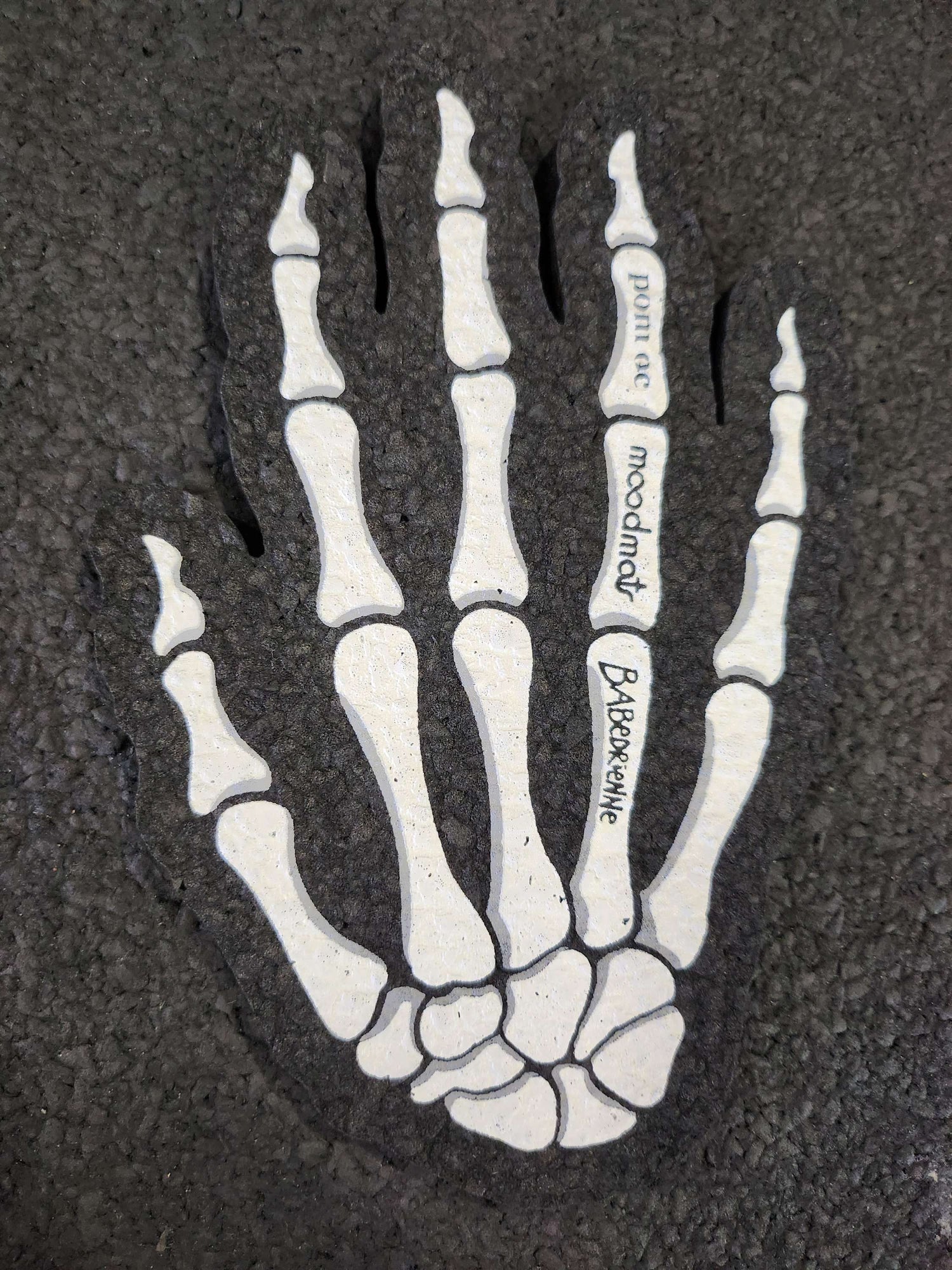Babedrienne's SkeleSesh Hand Moodmat