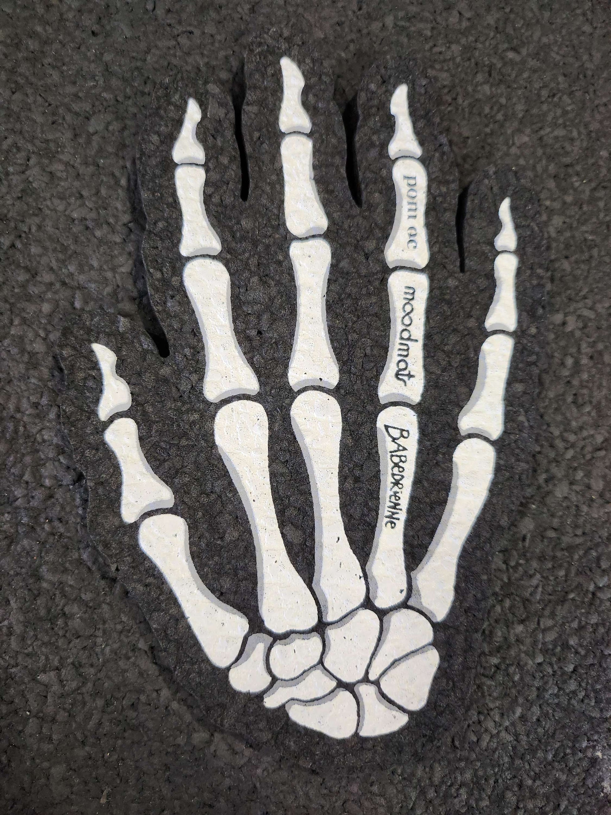 Babedrienne's SkeleSesh Hand Moodmat