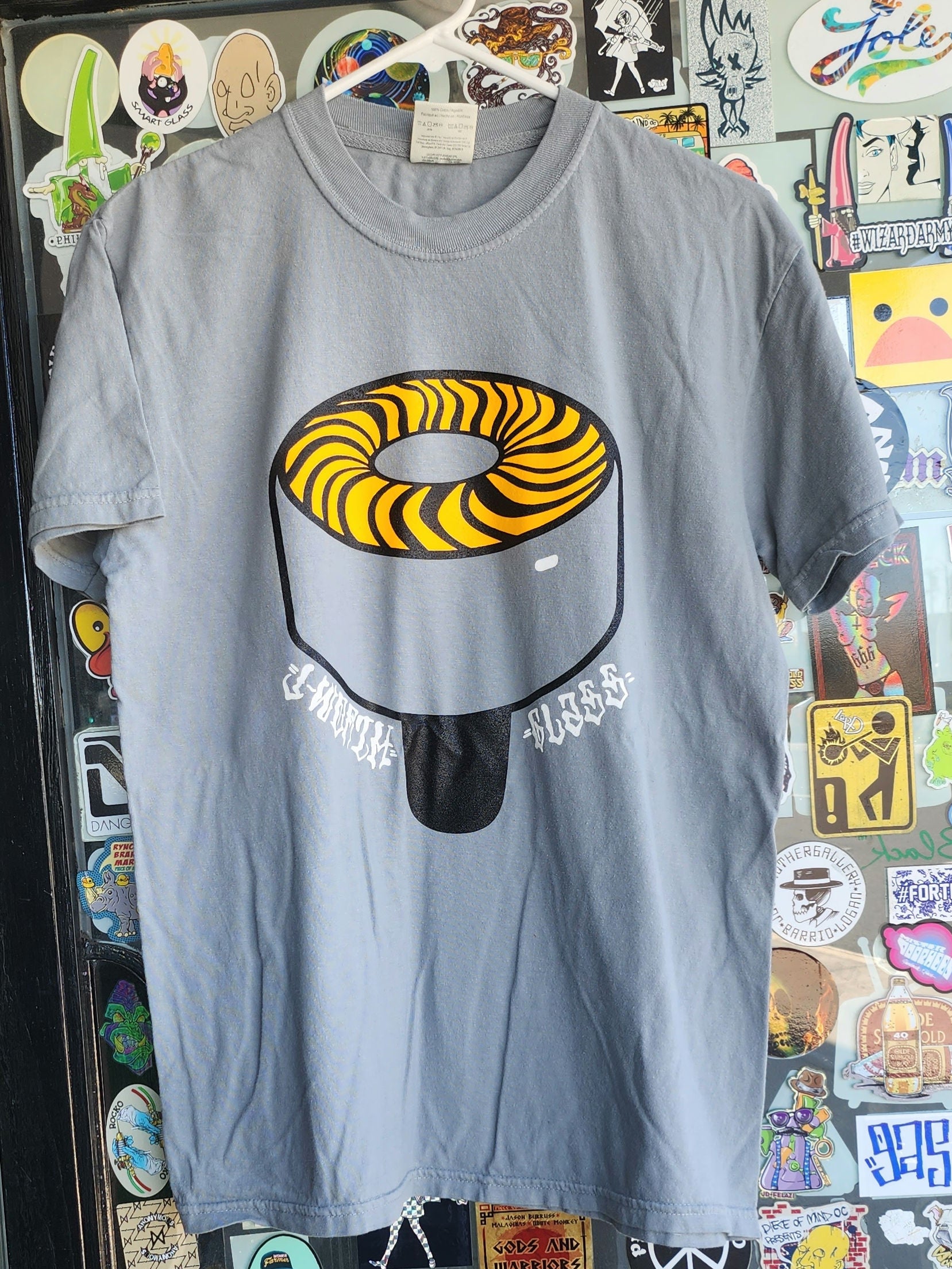 J Worth Skate Wheel Tee Shirt