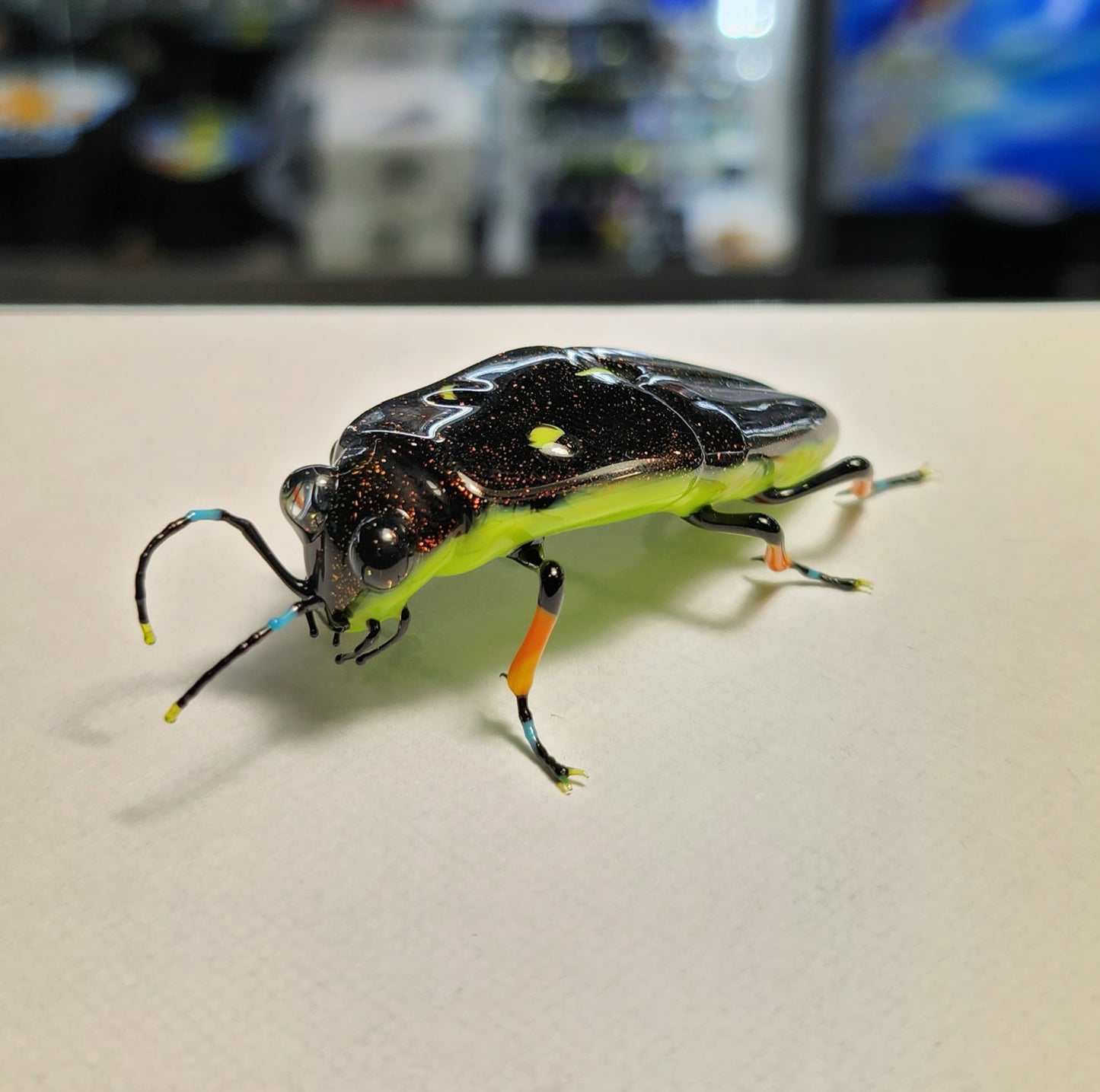 Vetropod Green Spotted Jewel Beetle