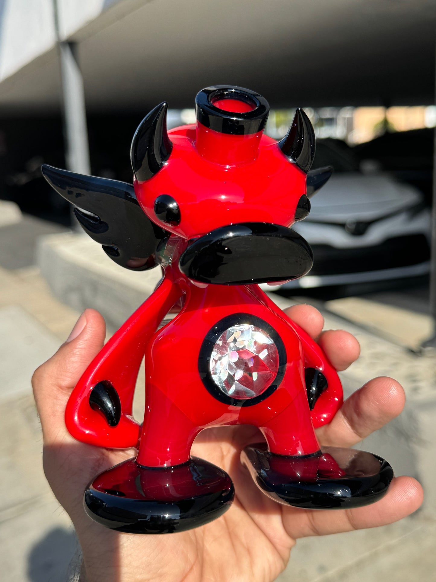 Ryno Encased Faceted Opal Devil Ducky