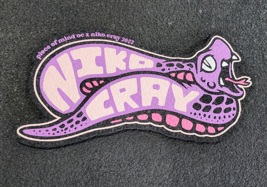 Niko Cray x Piece of Mind OC Moodmat 2022