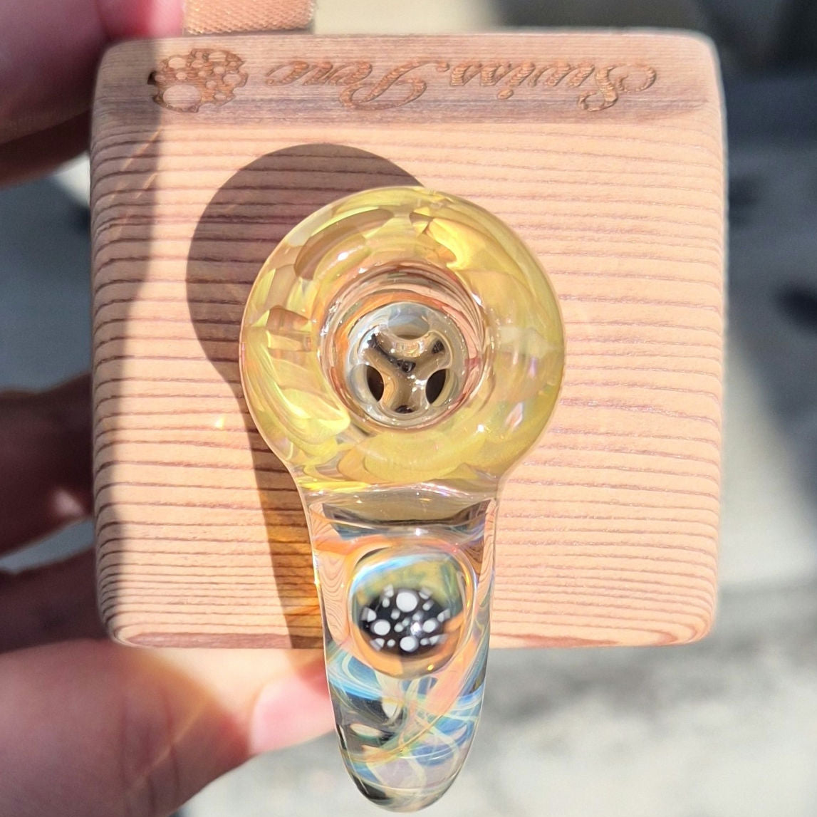 Gasp x Swiss Perc 14mm Fumed Slide