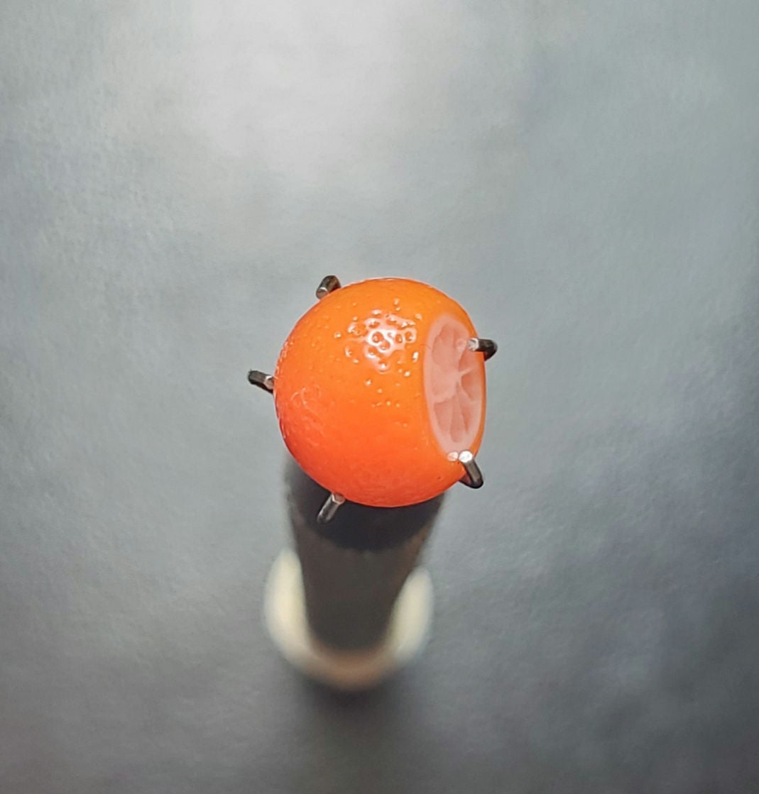 Abigail Castagnaro Orange 7mm Pearl