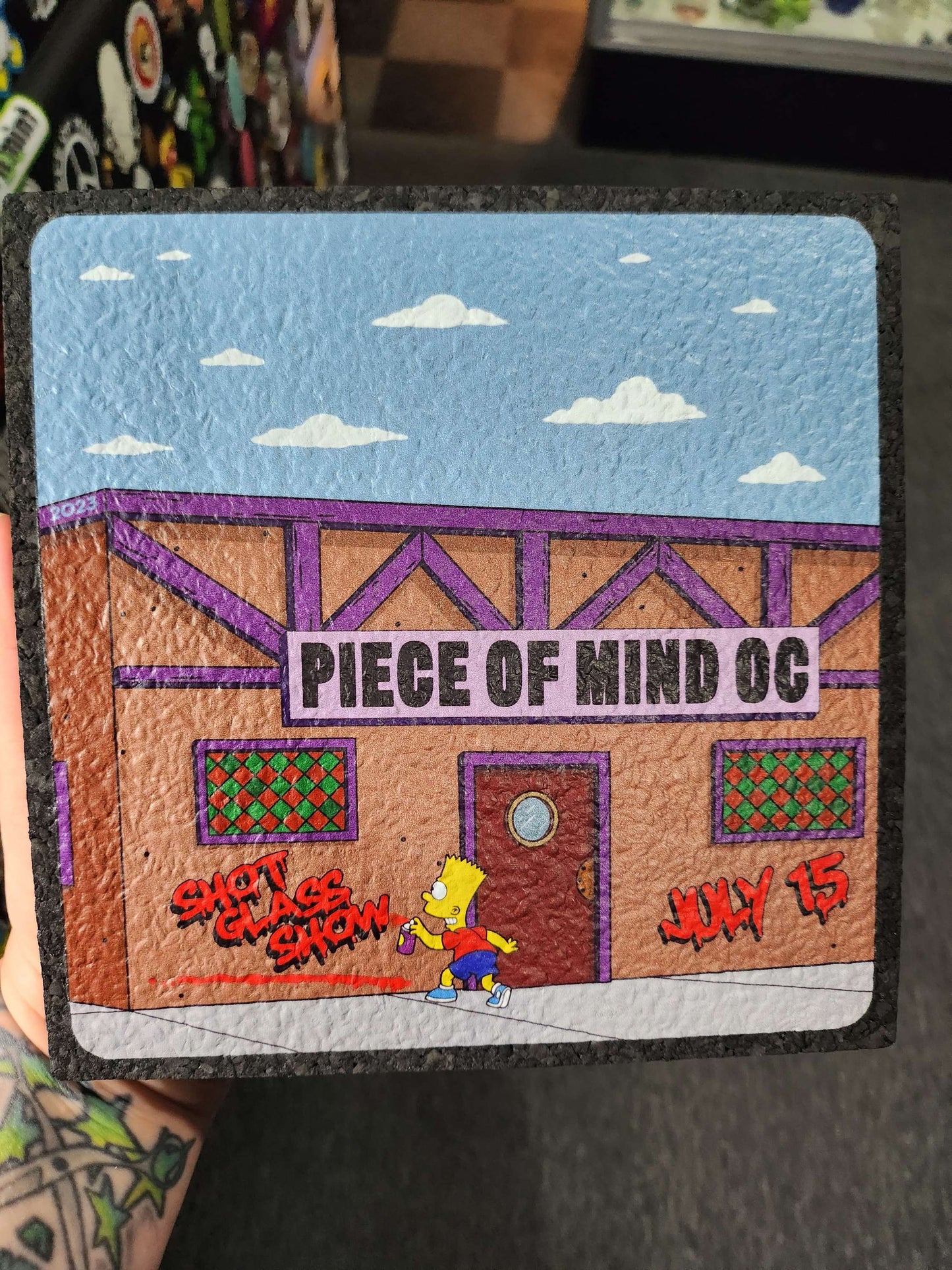 Shot Glass Show Moodmat
