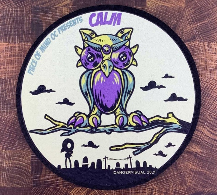 Calm x Piece of Mind OC Owl Moodmat