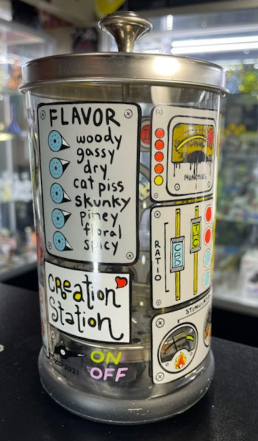 Ouchkick 'Creation Station' Cleaning Soak Jar