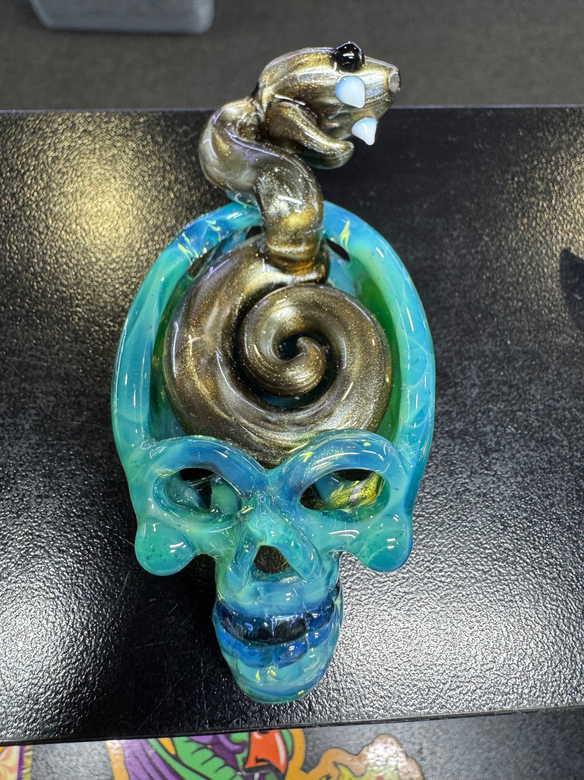 Niko Cray x Hoobs Skull Snake Pendy