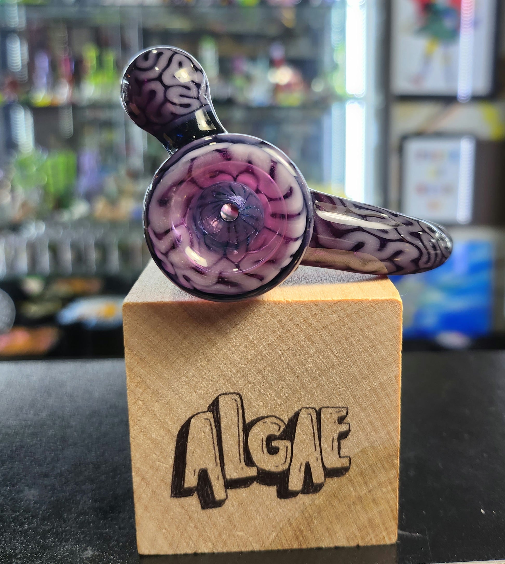 Algae Purple with Millie section 14mm Slide Roozie's Slide Show 2022