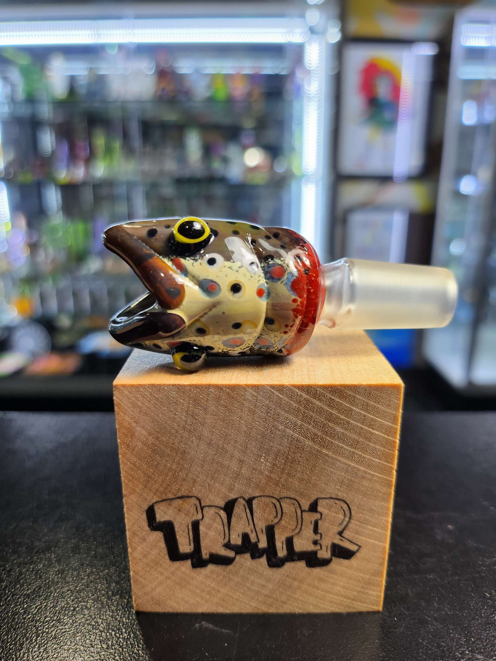 Trapper Studio Double faced Brown Trout  14mm Roozie's Slide Show 2022