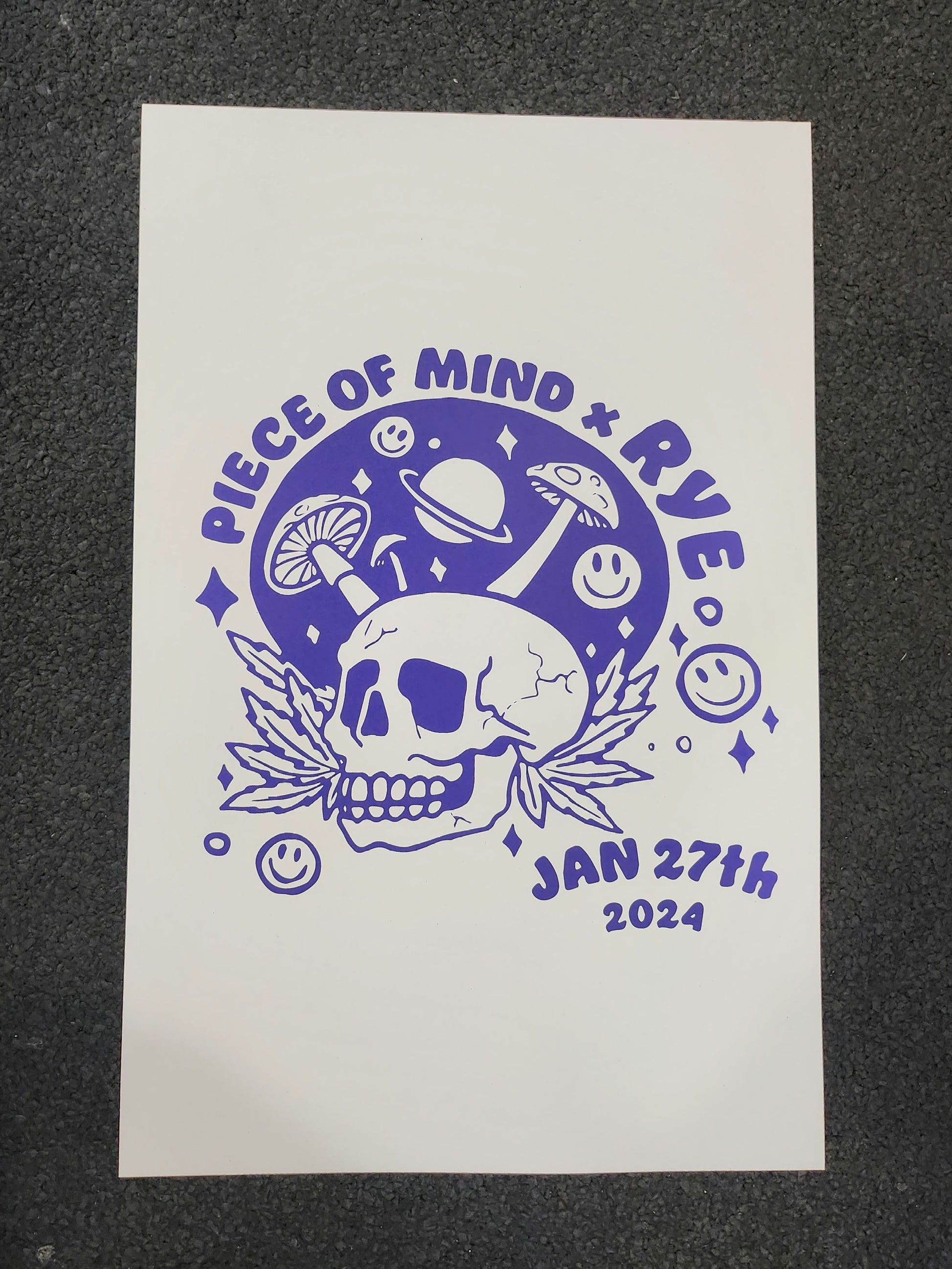 Rye x Piece of Mind OC 2024 Poster