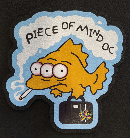 Blinky goes to Piece of Mind OC Moodmat