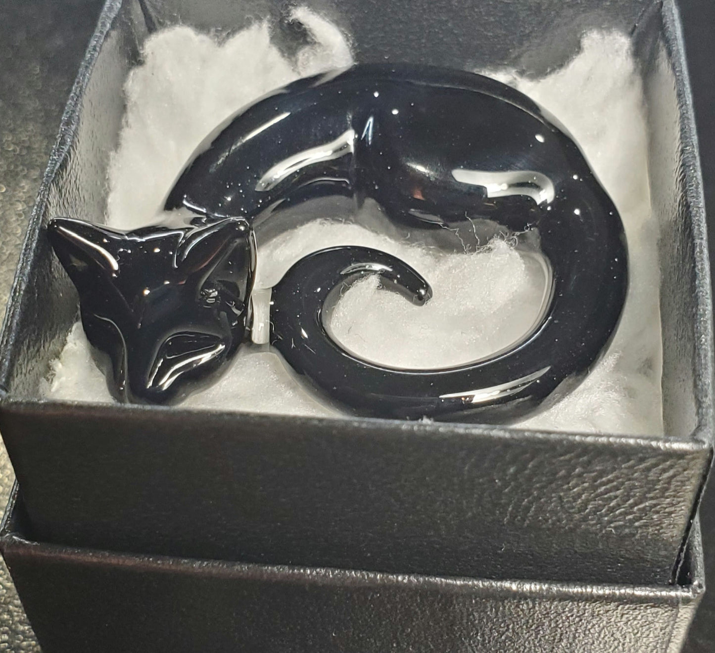 Spiller Woods Sleeping Kitty Pendant Galaxy Small