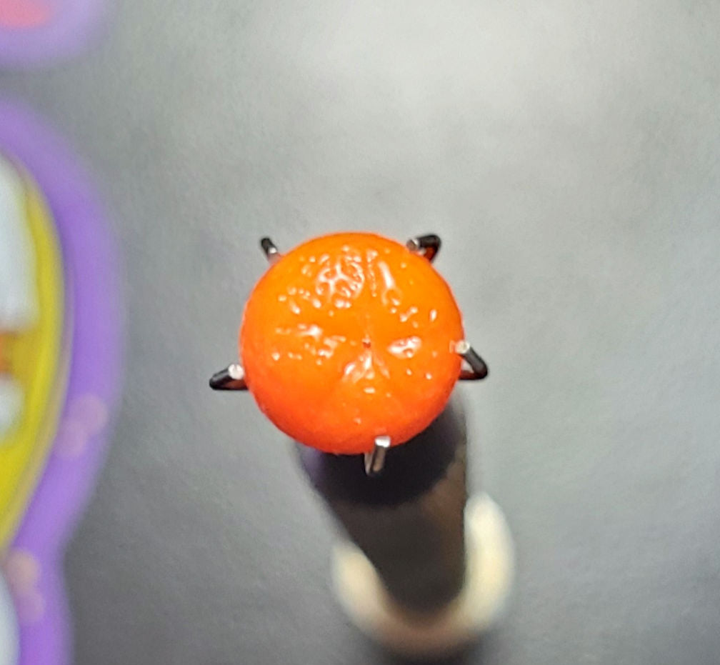 Abigail Castagnaro Orange 6mm Pearl