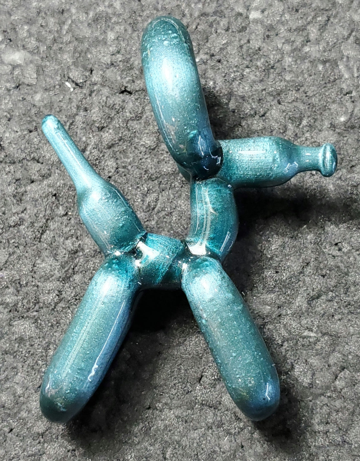 Blitzkriega Balloon Dog Pendant Metalic Blue