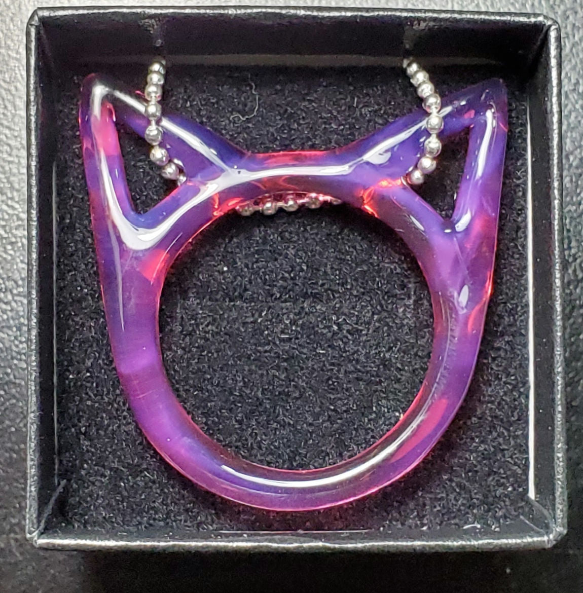 Spiller Woods Kitty Face Pendant