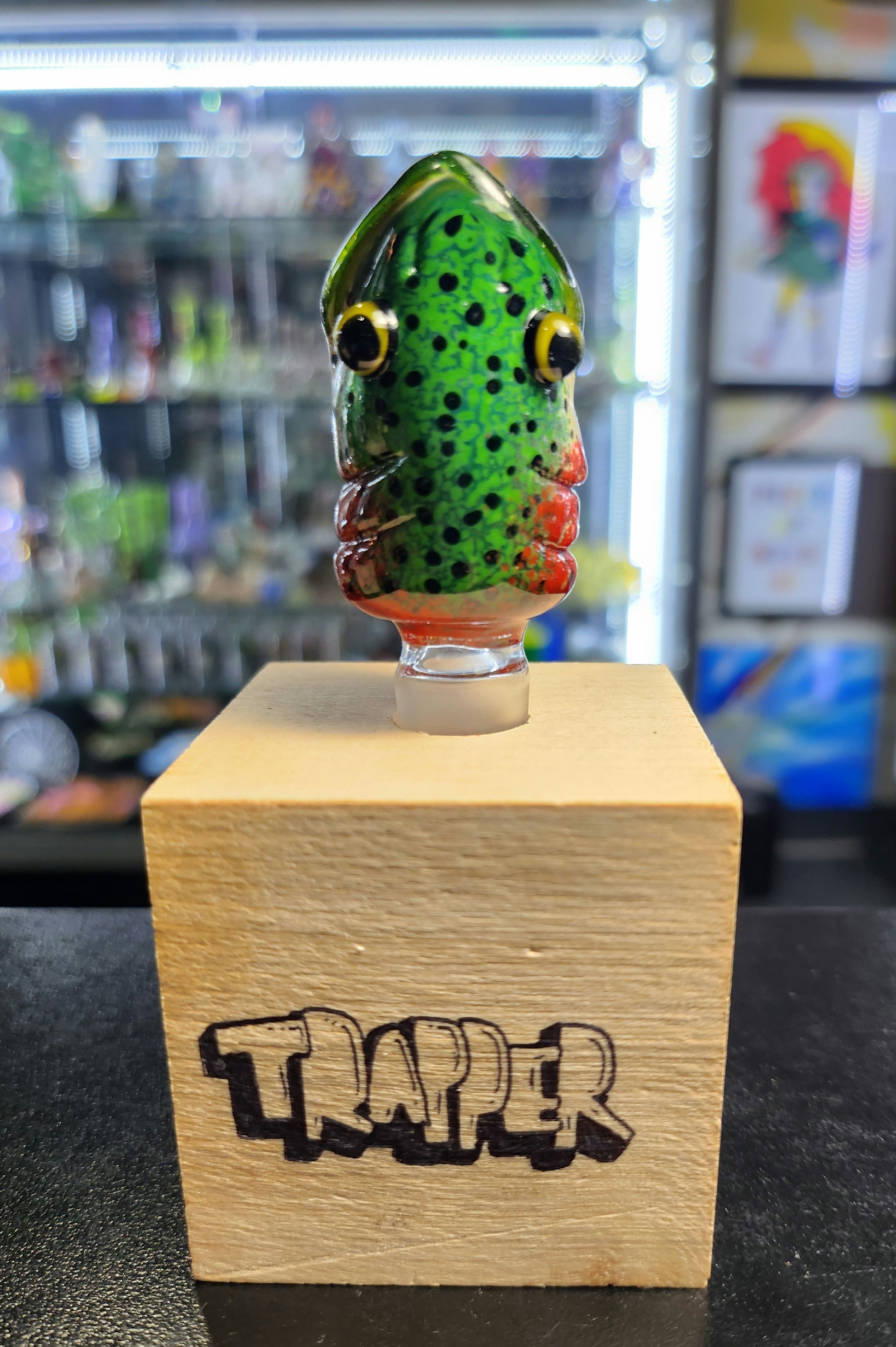 Trapper Studio Double faced Rainbow Trout  14mm Slide Roozie's Slide Show 2022