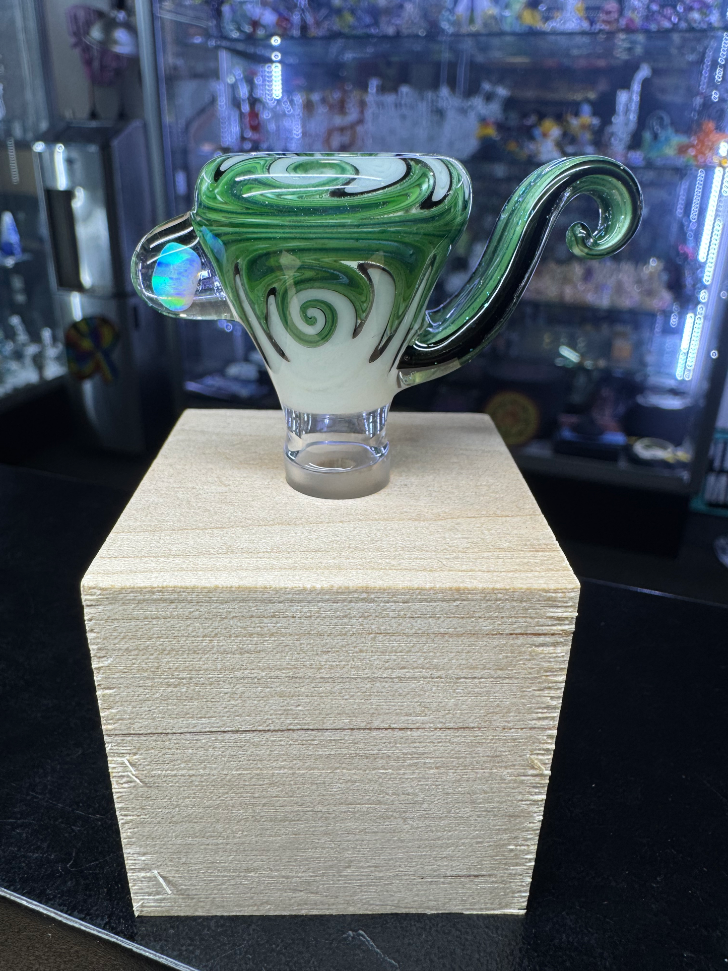 Dale Sommers 14mm - 1 Hole Green UV slide show
