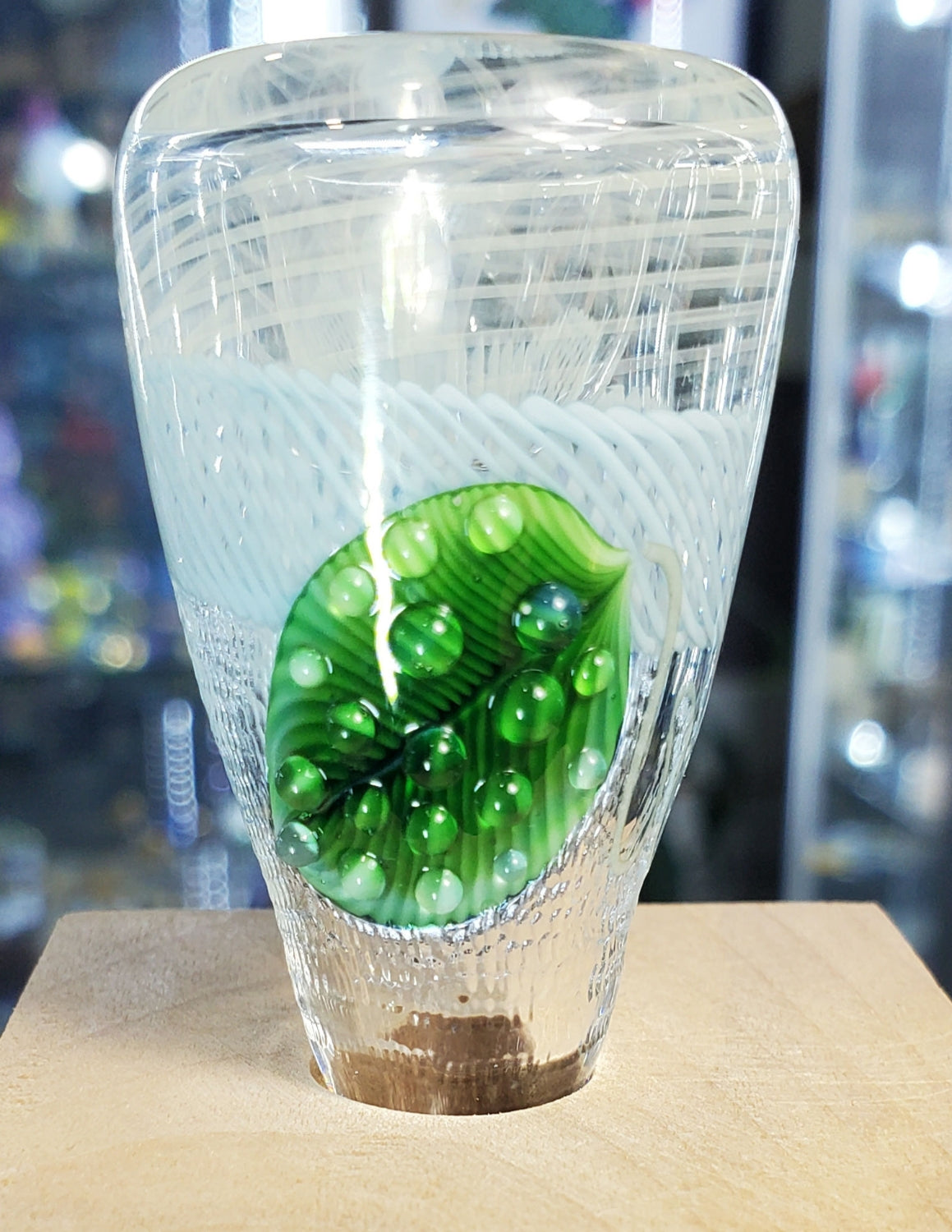 Jared DeLong Green Leaf 10mm Slide