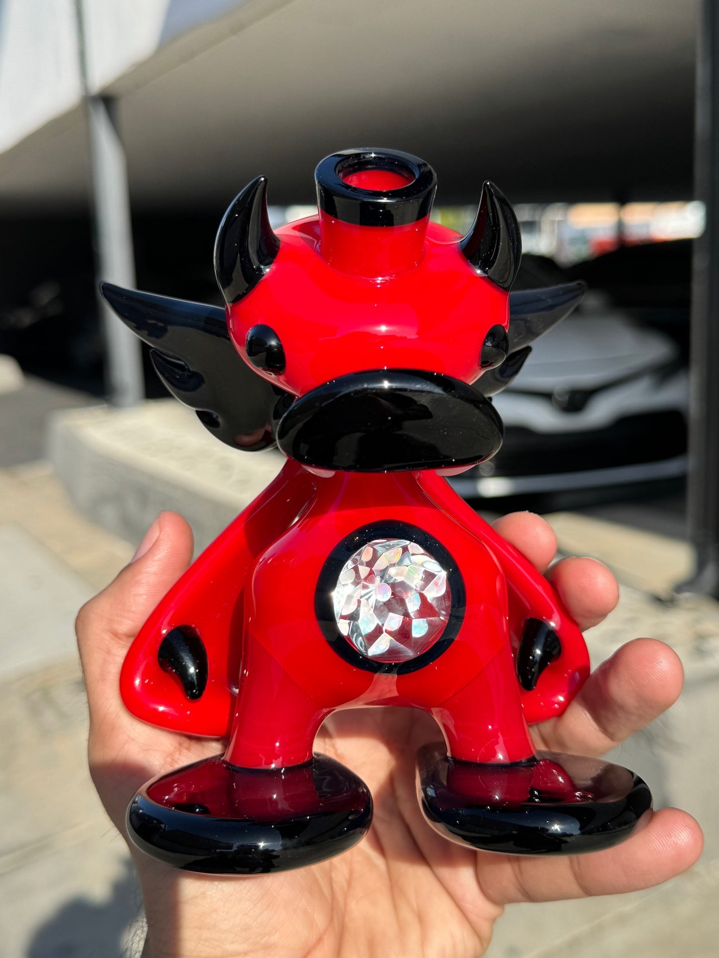 Ryno Encased Faceted Opal Devil Ducky