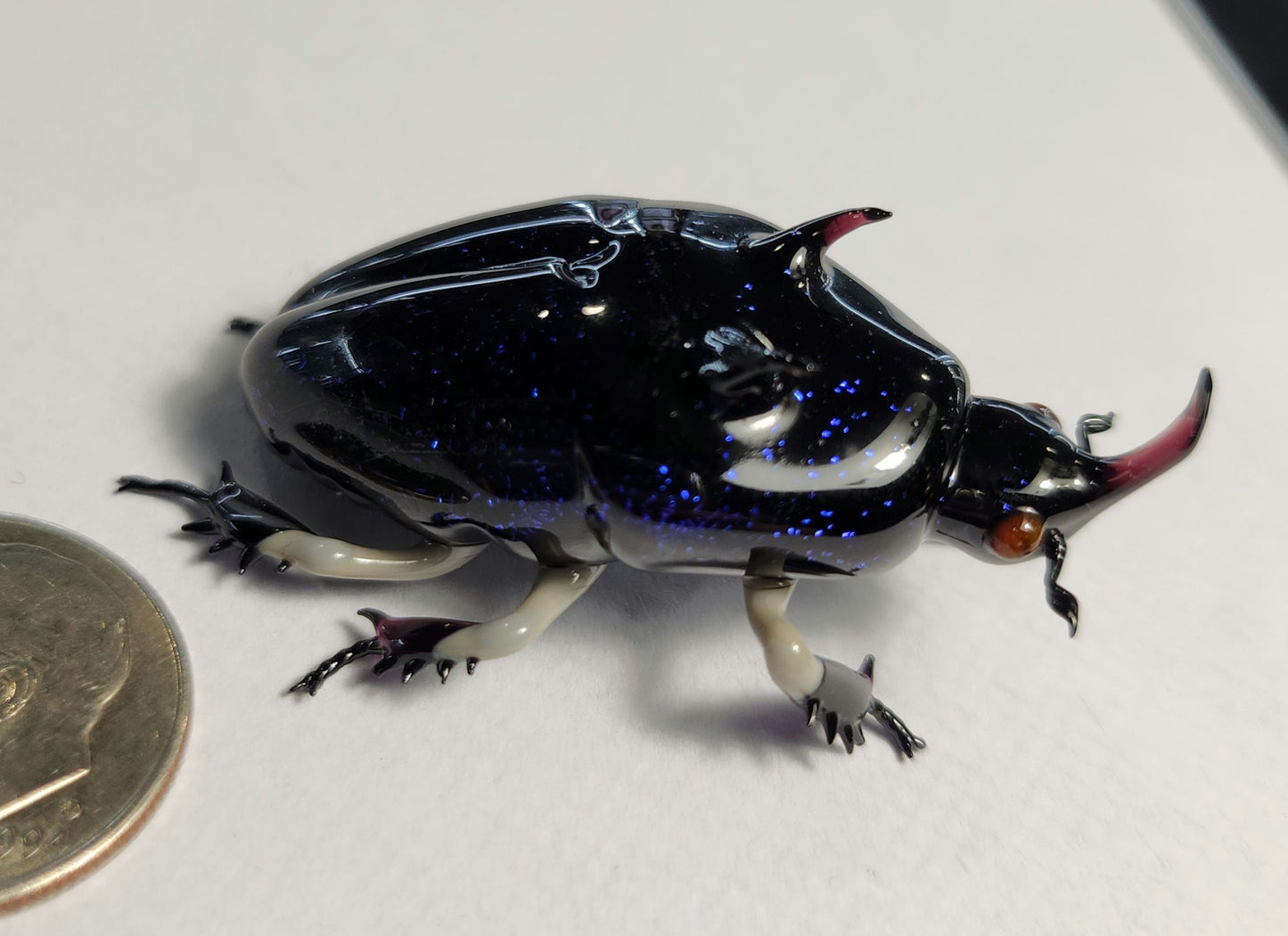 Vetropod Sapphire Rhino Beetle