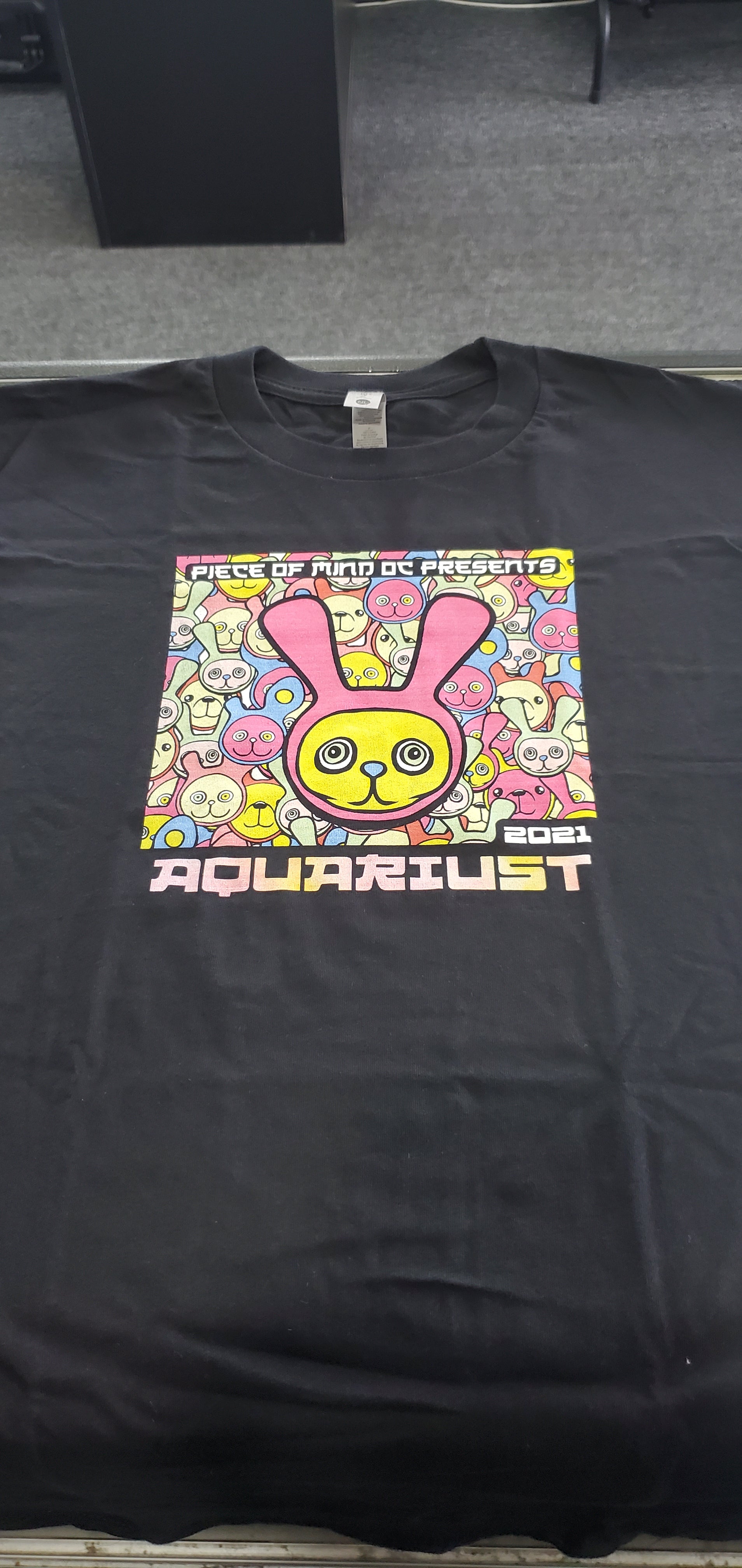 Aquariust x Piece of Mind OC Tee Shirt 2021