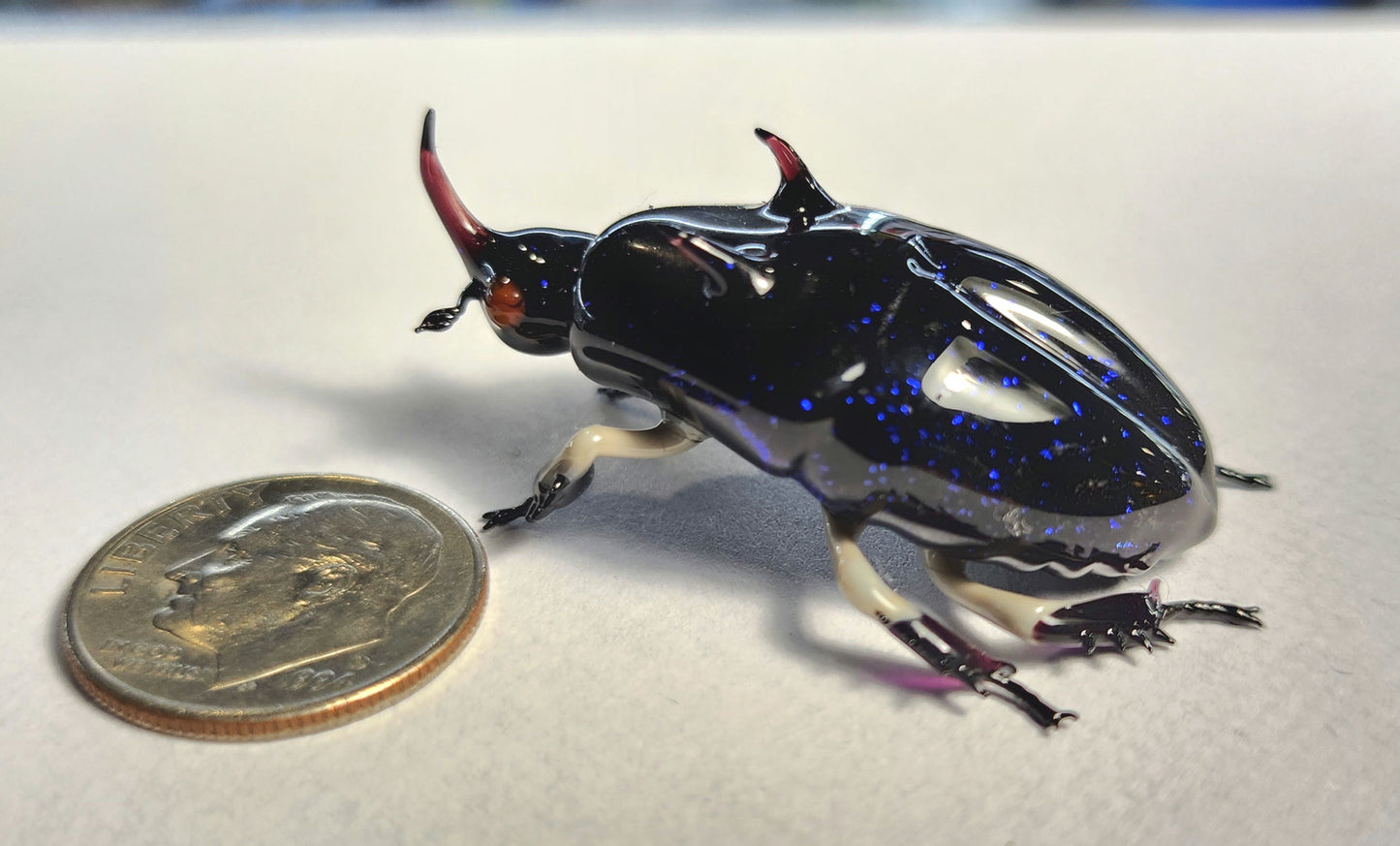 Vetropod Sapphire Rhino Beetle