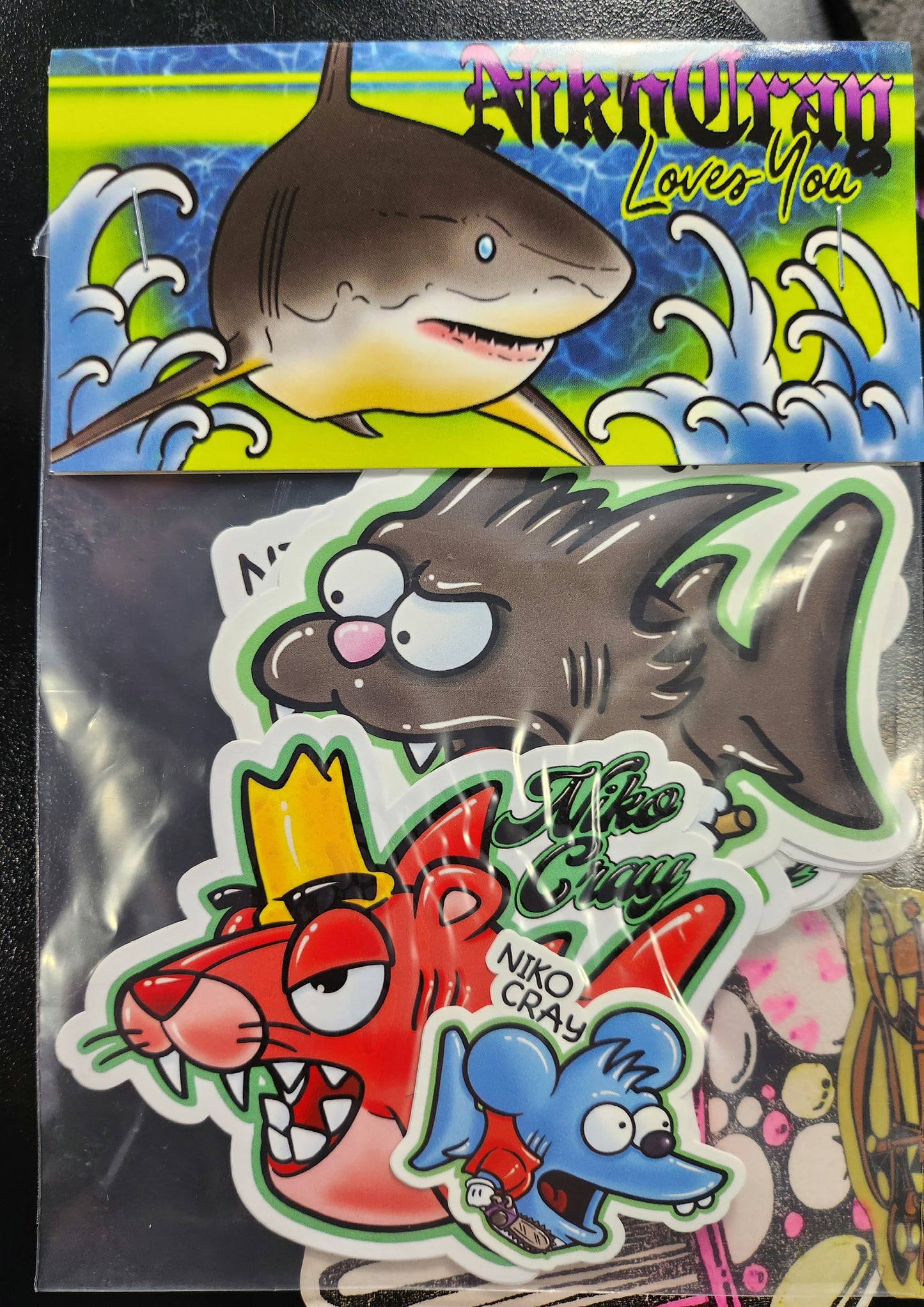 Niko Cray Sticker Pack
