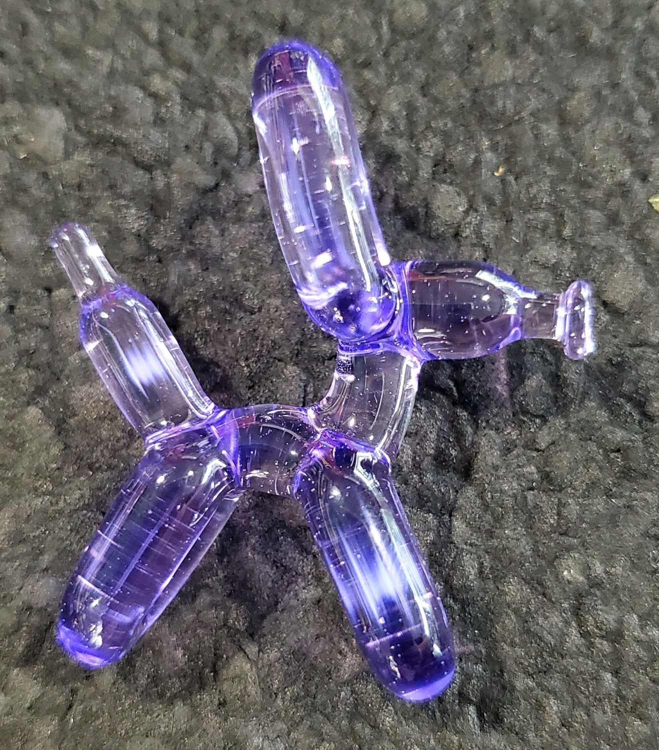 Blitzkriega Balloon Dog Pendant Purple Rain