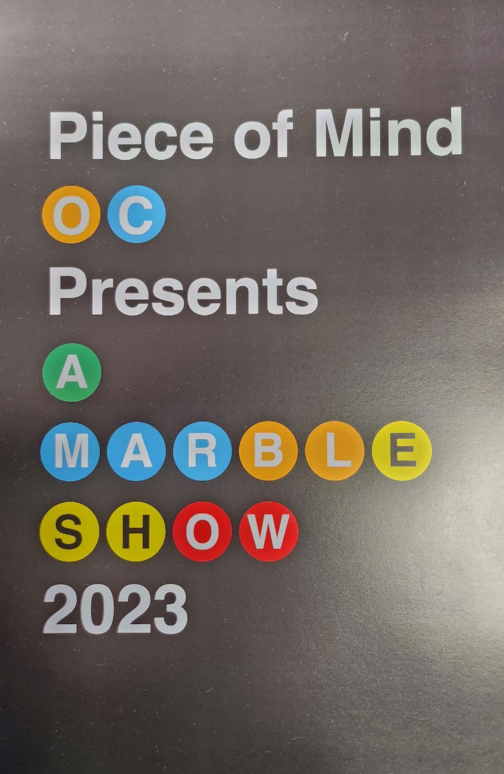 A Marble Show Tee Shirt