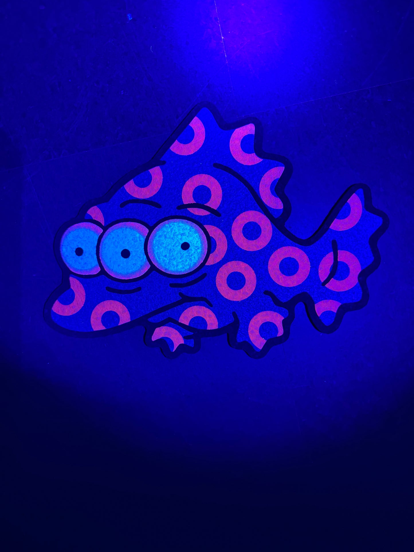 Fish Mon Blinky Mood Mat