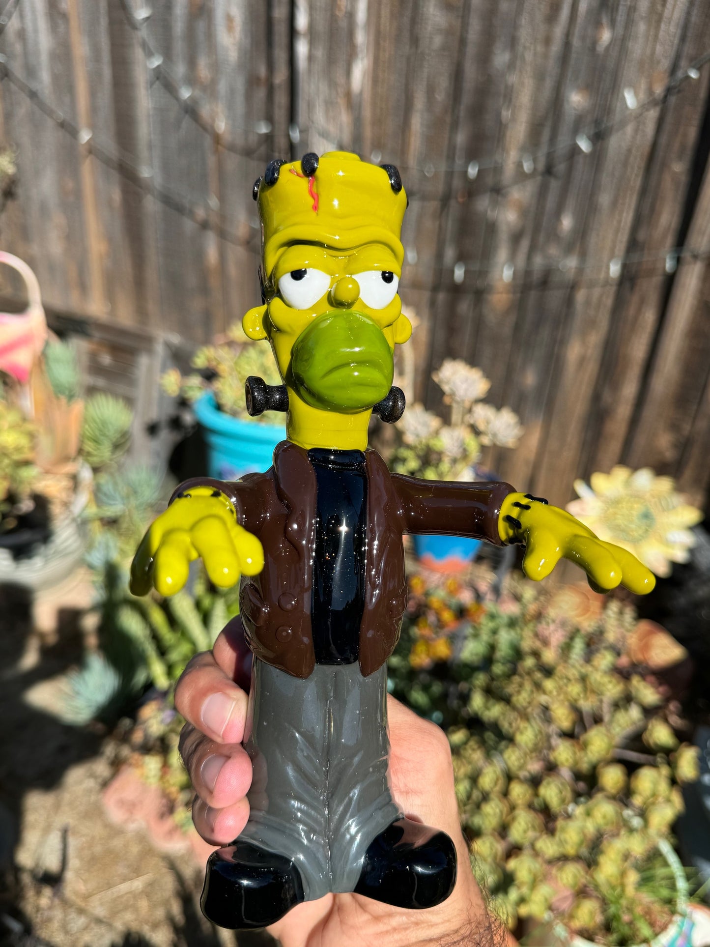 Franken Homer by Ghost Glass