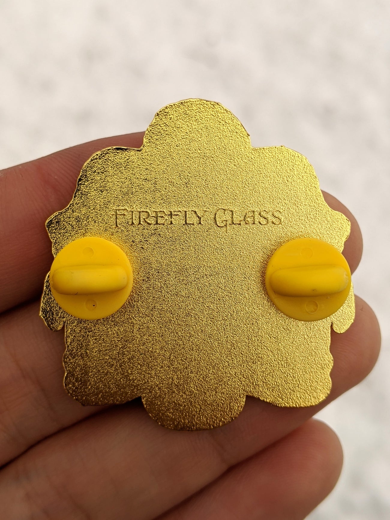 Fire Fly Killa Gorilla Hat Pin Gold Back